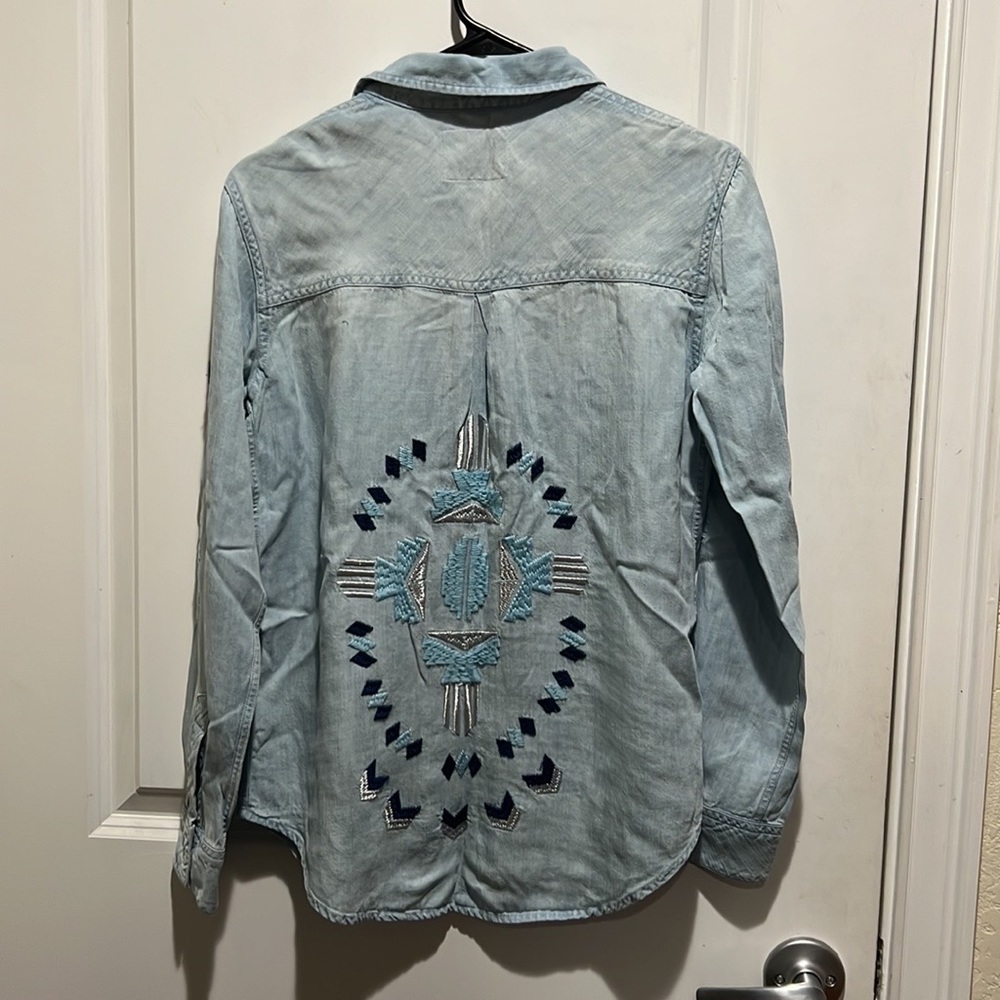 Rails Chambray Button Down - image 2